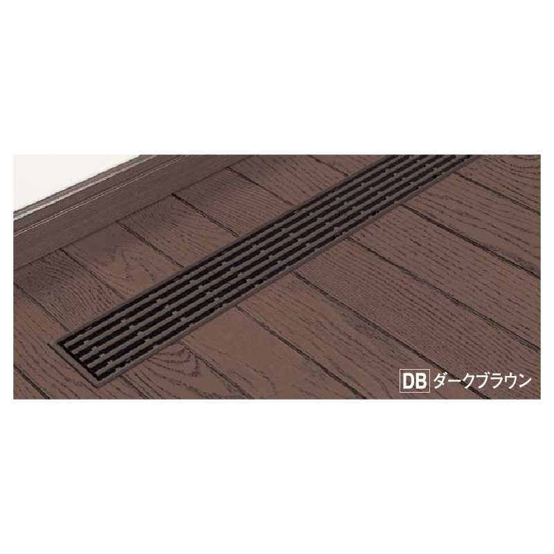 エアスリット Nエンドキャップ ダークブラウン 100×11×25(mm) ASNEDB【ケース販売】500個