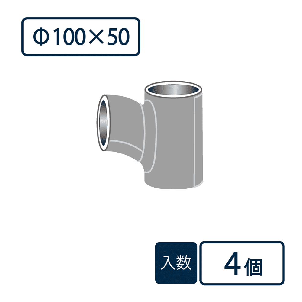 先付けタイプ 継手 45°Y Φ100×50 ベンソン 配管防音材 おとなし君 塩ビ管一体型【ケース販売】4個入 早川ゴム