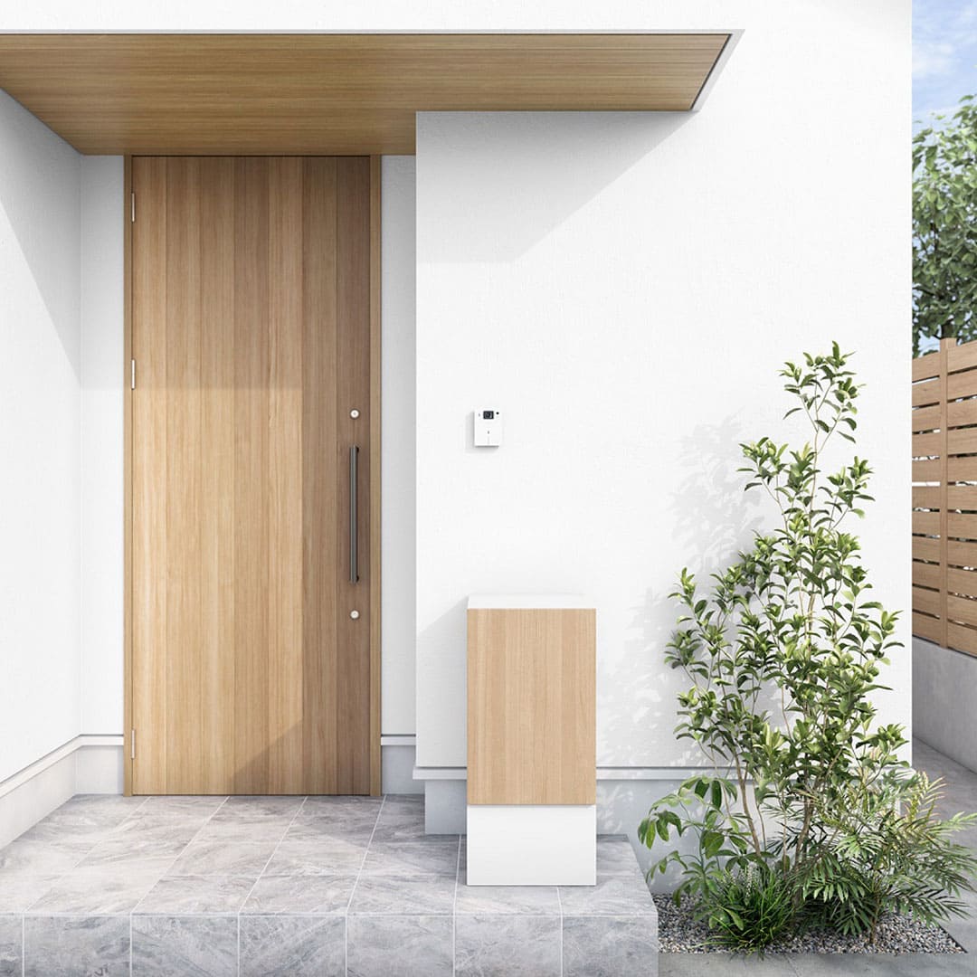 Nasta Box+POST 宅配ボックス 幅木 据え置き 設置