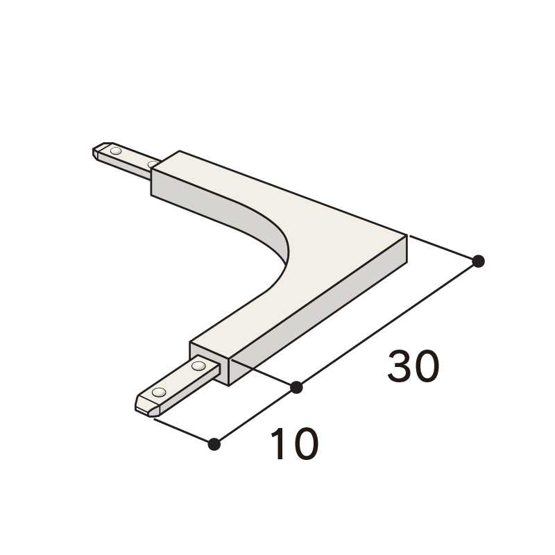 クロス見切C-3T15R出隅90 30×30mm C3TDR9W【ケース販売】30個 後付け 省令準耐火構造 フクビ