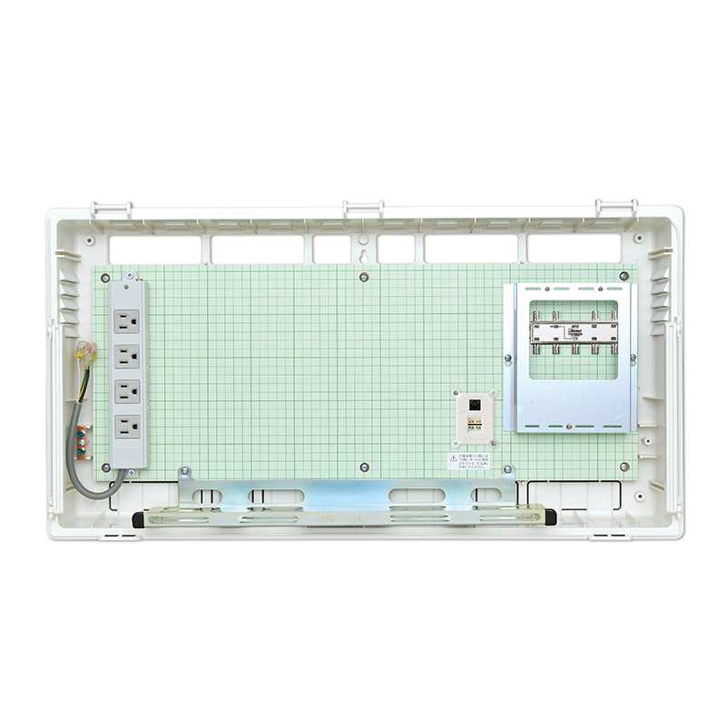 情報盤 TEL TV 情報分電盤 AD-408F-00 基地局BOX 情報配線 アバニアクト Abaniact 因幡電機