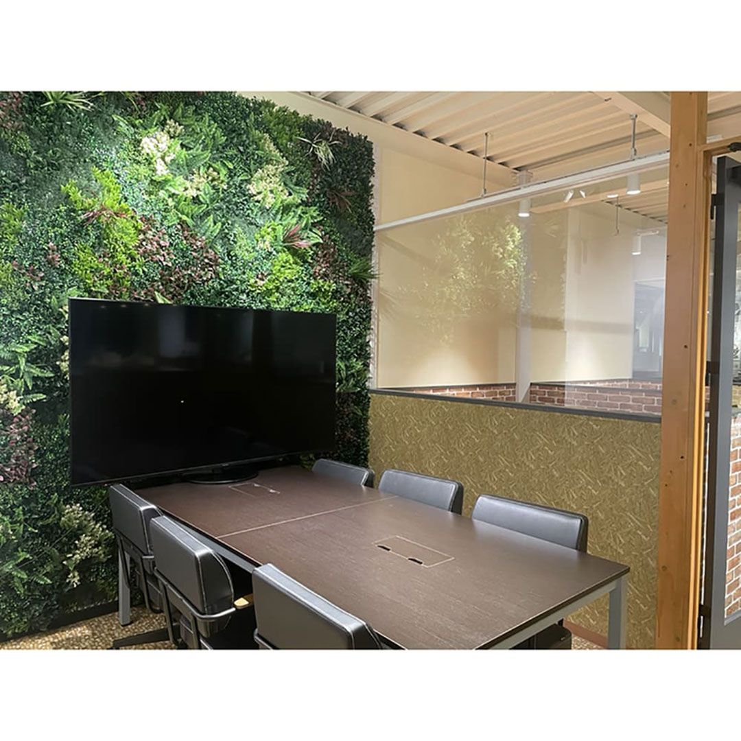 モアリーフ オリエンタルA 500mm×500mm 4枚セット ユニオンビズ ML-O-A ML-O-B ML-O-C フェイクグリーン 壁面緑化  施工事例 