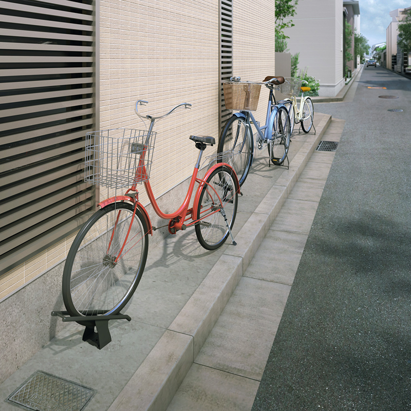 ダイケン 自転車ラック CS-D 施工事例